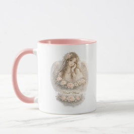 Caneca Anjo Floral Musa