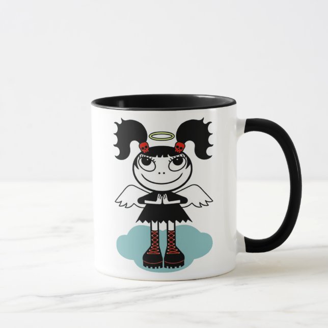Caneca Anjo gótico pequeno (Direita)