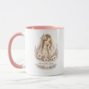 Caneca Anjo Lavender Lady