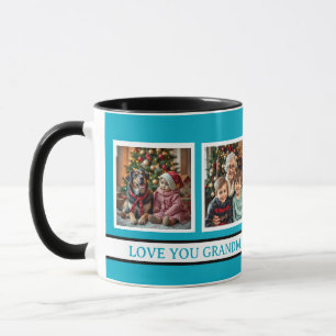 Caneca Anjos da Vovó Modelo de 4 Fotos
