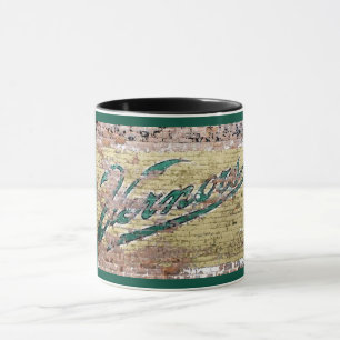 Caneca Ann Arbor Michigan Vernor Brick Wall Vintage