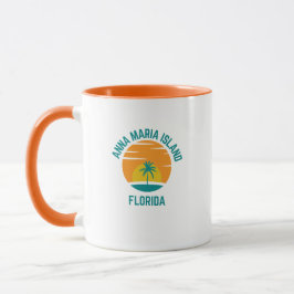 Caneca Anna Maria Island Florida Coffee Mug