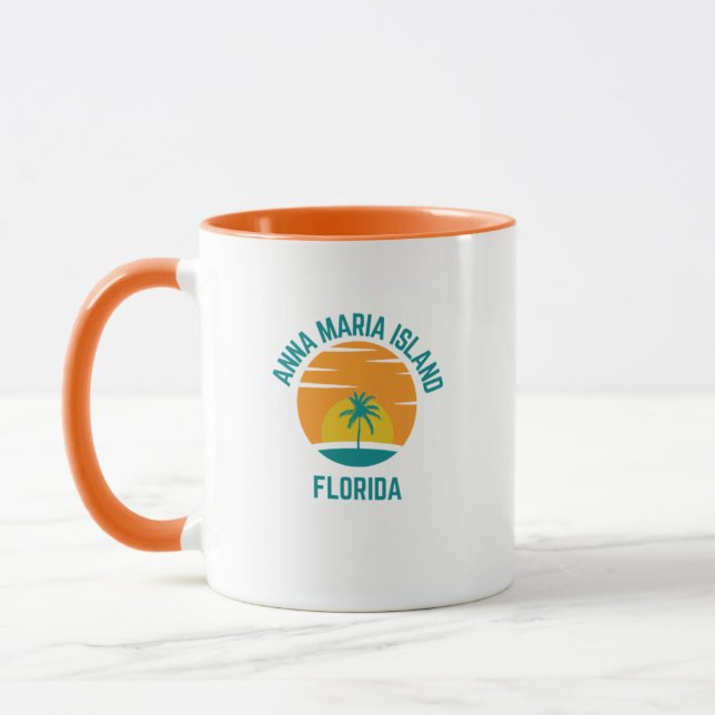 Caneca Anna Maria Island Florida Coffee Mug (Esquerda)
