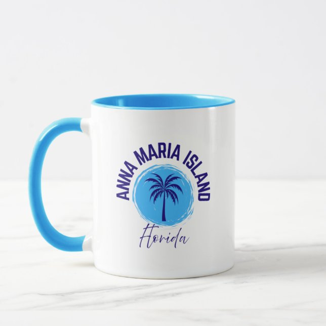 Caneca Anna Maria Island Florida Coffee Mug (Esquerda)