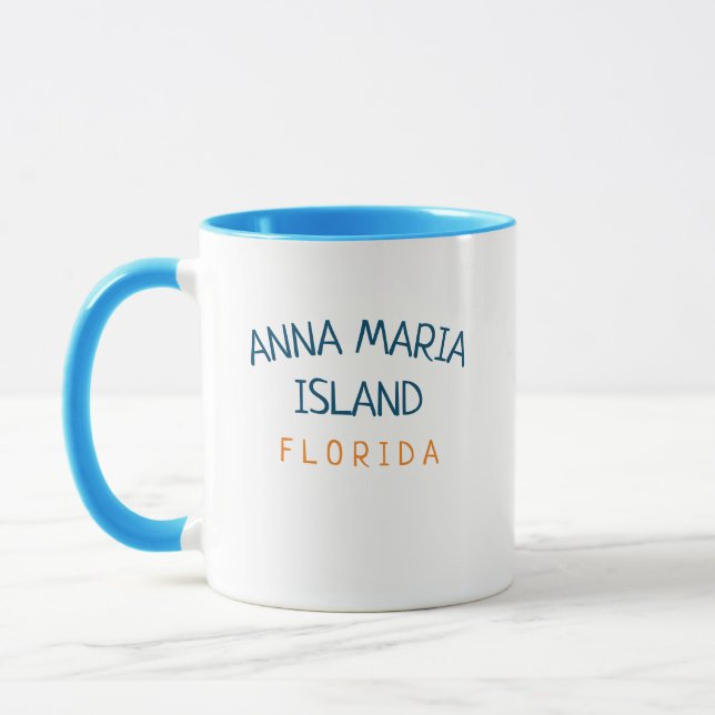 Caneca Anna Maria Island Florida Coffee Mug (Esquerda)