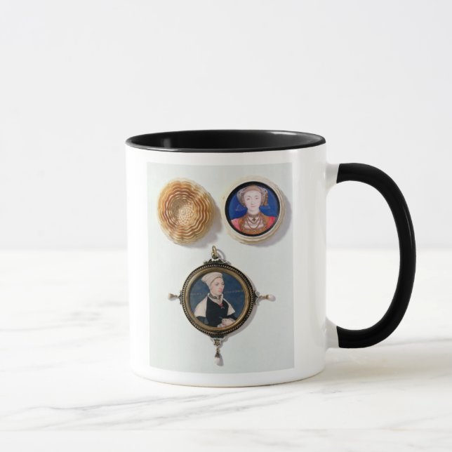 Caneca Anne de Cleves, de 1539 e de Jane pequenos (Direita)