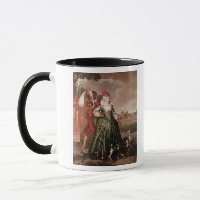 Caneca Anne de Dinamarca, 1617 (Esquerda)
