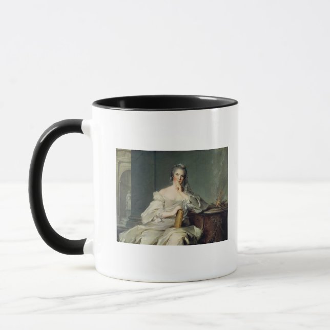 Caneca Anne-Henriette de France, como o elemento de (Esquerda)