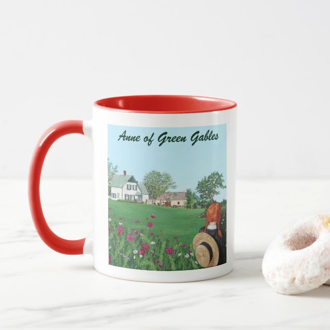 Caneca Anne of Green Gables Mug (Com Donut)
