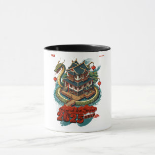 Caneca Ano da Cobra: Ano Novo Chinês 2025 #02