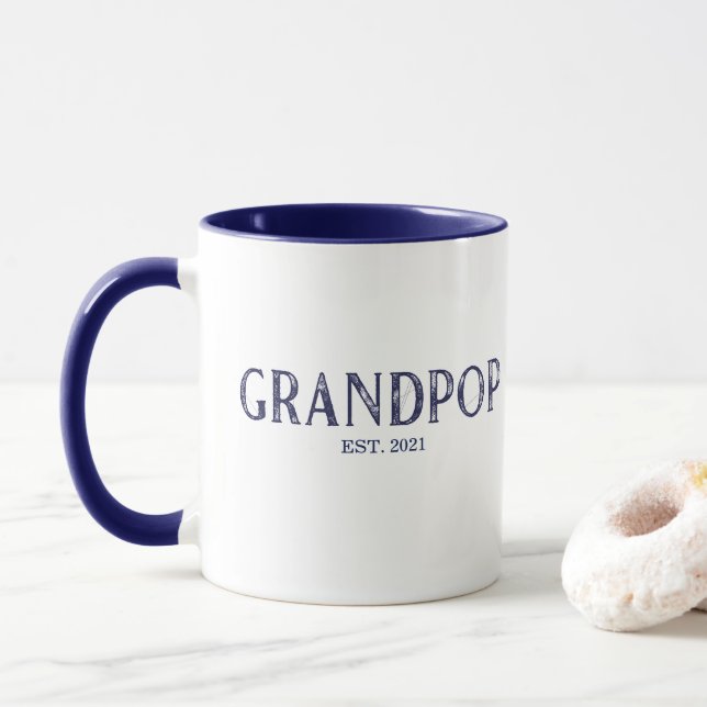 Caneca Ano de Fundação do Blue Grandpop (Com Donut)