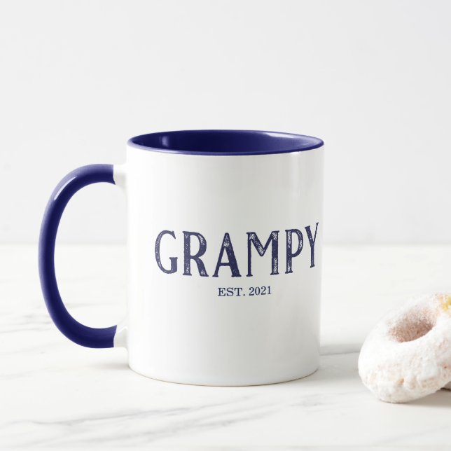 Caneca Ano de Fundação do Grampy Azul (Com Donut)