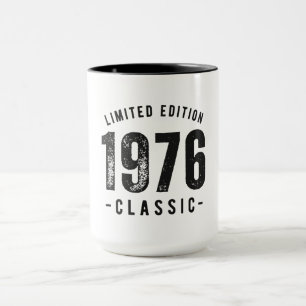 Caneca Ano de Nascimento Clássico de 1976