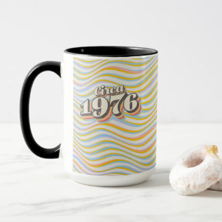 Caneca Ano de Nascimento - Por volta de 1976
