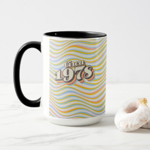 Caneca Ano de Nascimento - Por volta de 1978