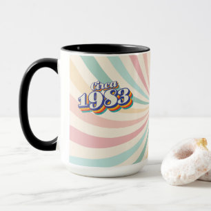 Caneca Ano de Nascimento - Por volta de 1983
