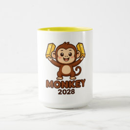 Caneca Ano do Macaco 2028