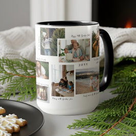 Caneca Ano em Momentos 11 Colagem de Fotos e Legendas da 