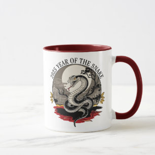 Caneca Ano Novo Chinês 2025 Do Cobra