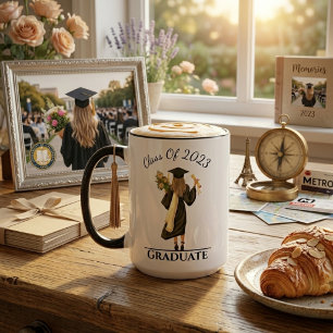 Caneca Ano Personalizável de Formatura de Menina