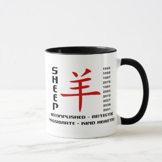 Caneca Anos dos carneiros