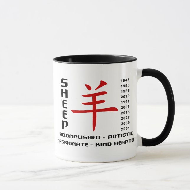 Caneca Anos dos carneiros (Direita)