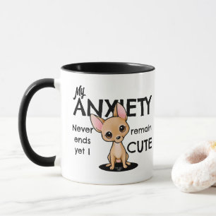 Caneca Ansiedade de Chihuahua