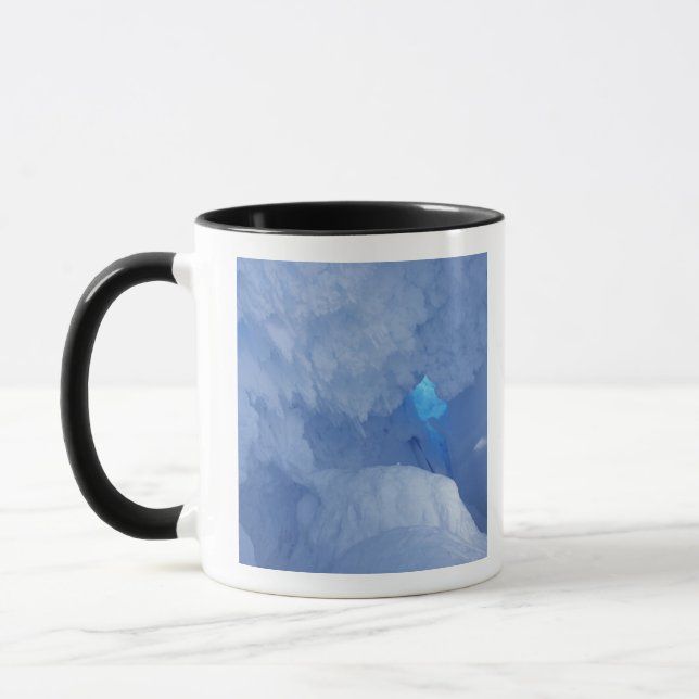 Caneca Antártida, Ilha de Ross, Cabo Evans, Caverna de ne (Esquerda)