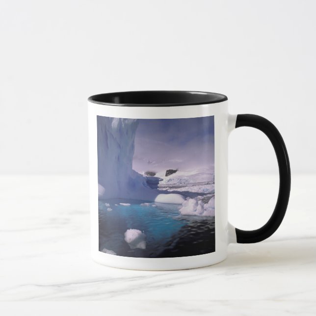 Caneca Antártida. Paisagens de gelo da Antártida 2 (Direita)