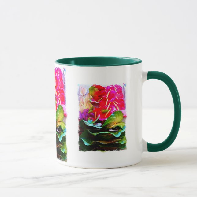 Caneca Anthiriums (Direita)