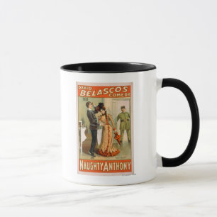 Caneca Anthony impertinente "nele outra vez" poster do