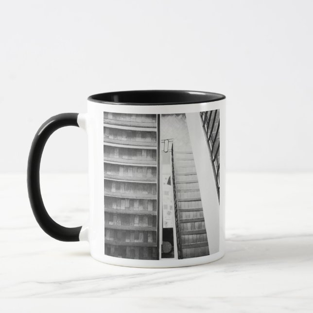Caneca Antibes frança, Escadas Museu Picasso (Esquerda)