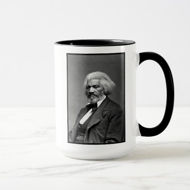 Caneca Antigo Herói Afro-Americano do rick 3d3 Bailey Dou (Direita)