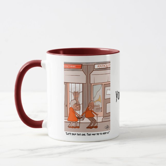 Caneca Antiques Combo Mug (Esquerda)