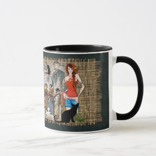 Caneca Anton Pieck - cantores de carol
