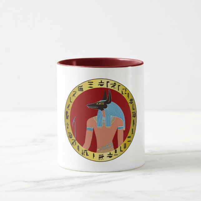 Caneca Anubis, Mug Deus Egípcio (Centro)