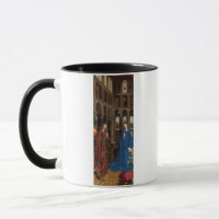 Anunciação de Van Eyck Premium Luz da Catedral