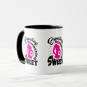 Caneca Anúncio de gravidez fofo