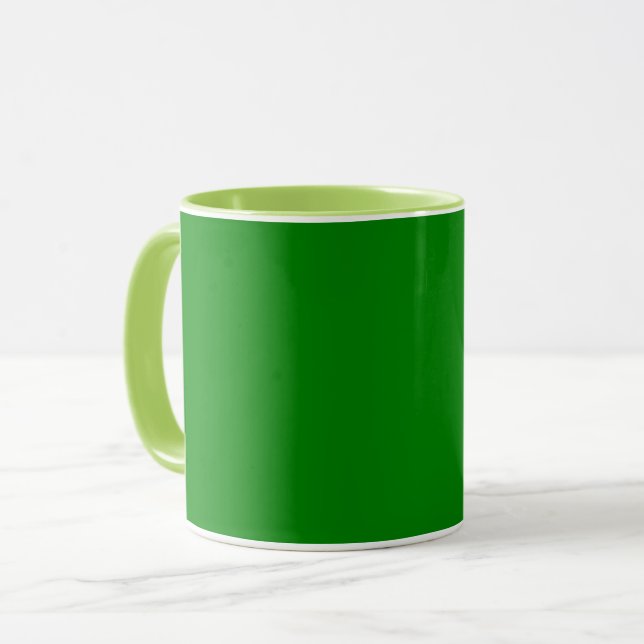 Caneca Ao (inglês) (cor sólida) (Frente Esquerda)