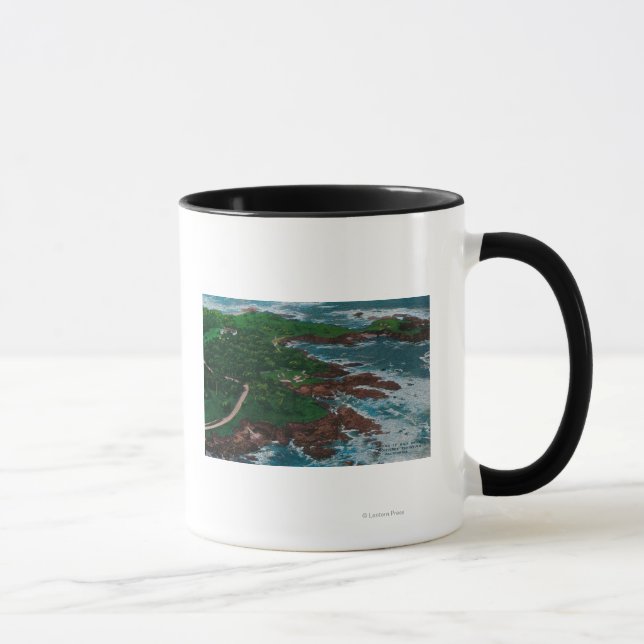 Caneca Ao longo de 17 milhas na Península de Monterey (Direita)