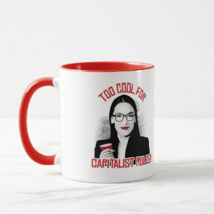 Caneca AOC Muito Legal para as Regras Capitalistas