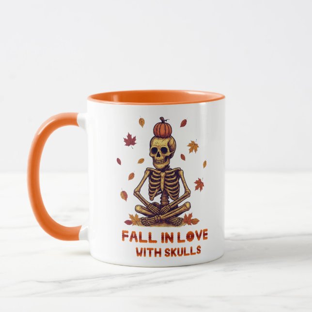 Caneca Apaixonar-se pelos crânios - Cozy Chaos Skeleton M (Esquerda)