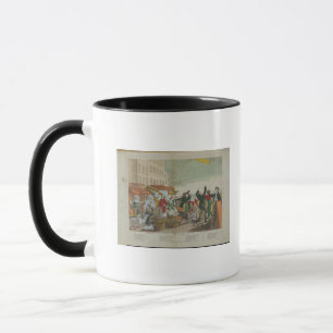 Caneca Aparência do grande cometa em 1811