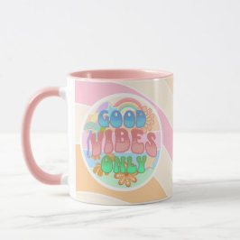 Caneca Apenas Boas Vibrações | Retro Vintage