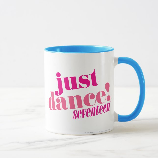 Caneca Apenas dança - rosa (Direita)