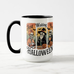 Caneca Apenas Esperando pelo Halloween – Temporada Assust