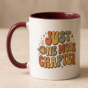 Caneca Apenas Mais Um Capítulo Amante De Livros Café