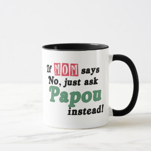 Caneca Apenas peça Papou