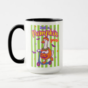 Caneca Apenas um Ganso de Abóbora Halloween