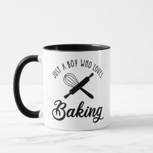 Caneca Apenas Um Menino Que Adora Baking